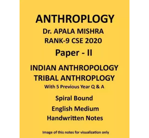 Manufacturer, Exporter, Importer, Supplier, Wholesaler, Retailer, Trader of ANTHROPOLOGY PAPER 2 NOTES in New Delhi, Delhi, India.