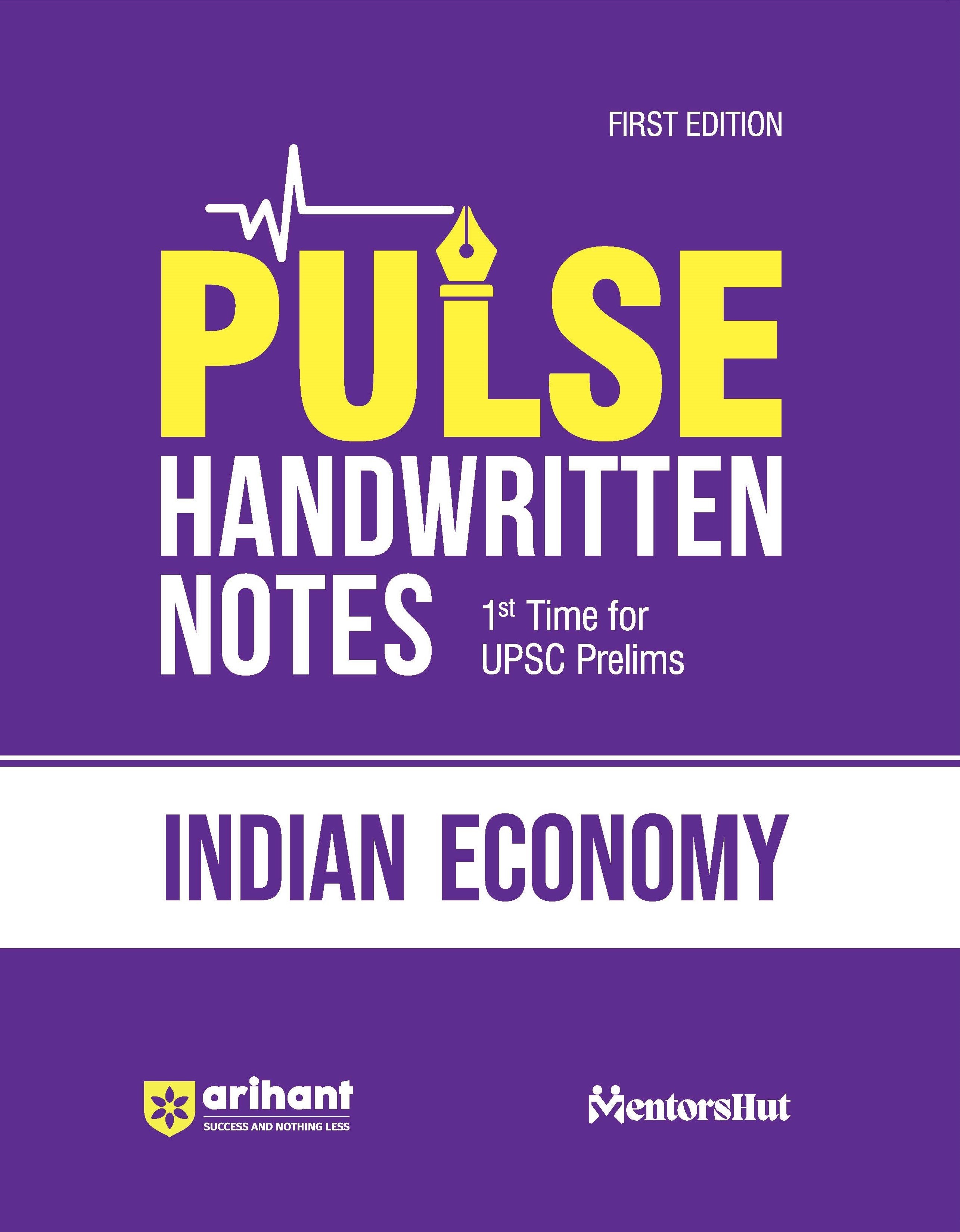 Manufacturer, Exporter, Importer, Supplier, Wholesaler, Retailer, Trader of Arihant PULSE INDIAN ECONOMY Coloured Handwritten Notes | 1st Time For UPSC Prelims with Concepts, facts, Analysis, Maps, Images, Flow Charts and Time Saving Notes in New Delhi, Delhi, India.