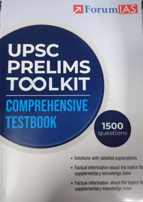 Manufacturer, Exporter, Importer, Supplier, Wholesaler, Retailer, Trader of Forum IAS UPSC Prelims Toolkit Pratice Question Series 1500 Questions Comprehensive Test Book With Solution English Medium Civil Service Preparation Photocopy 2024 in New Delhi, Delhi, India.