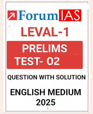 Manufacturer, Exporter, Importer, Supplier, Wholesaler, Retailer, Trader of ForumIAS General Studies PRELIMS Test- 2025 Test-2 (L1) Polity and Society English Medium (Black & White) in New Delhi, Delhi, India.