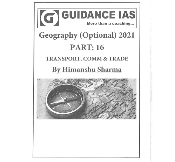 Manufacturer, Exporter, Importer, Supplier, Wholesaler, Retailer, Trader of GEOGRAPHY (OPTIONAL) TRANSPORT, TRADE &COMMUNICATION Book-7 (2022) in New Delhi, Delhi, India.