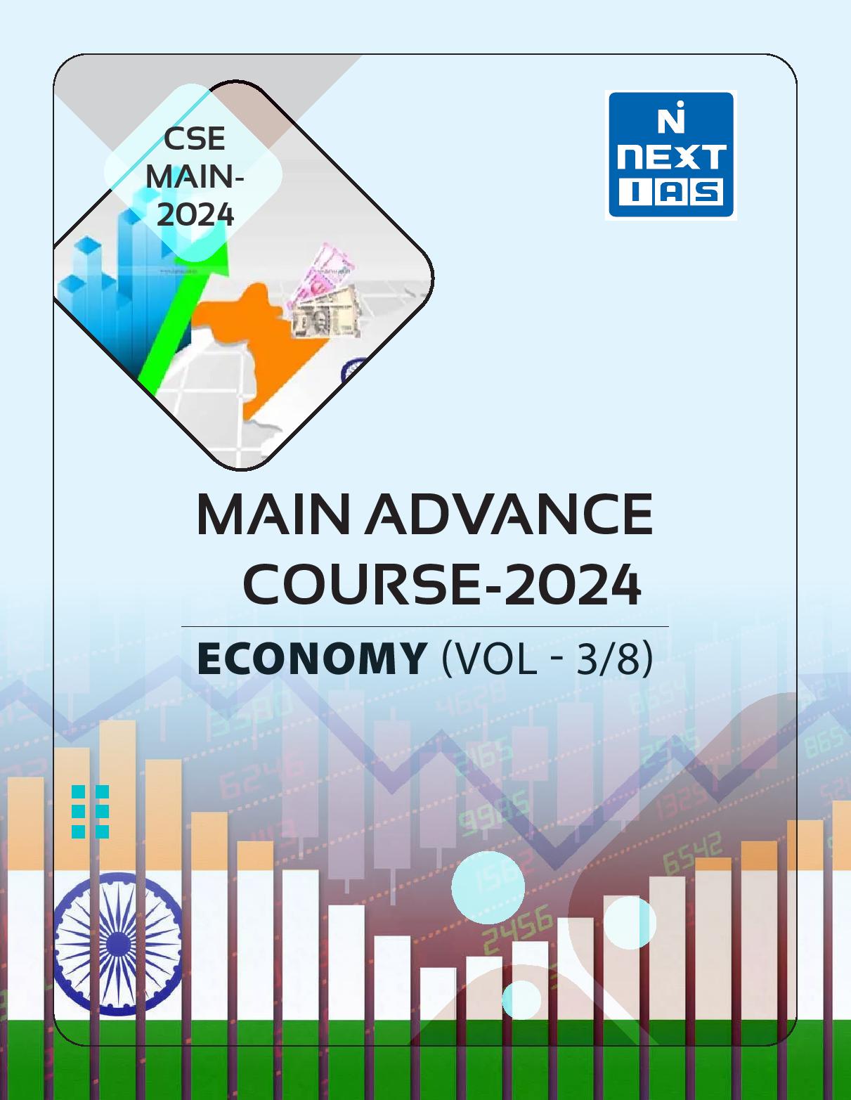 Manufacturer, Exporter, Importer, Supplier, Wholesaler, Retailer, Trader of NEXT IAS MAIN ADVANCE COURCE (ECONOMY) VOL- 3/8 - 2024 in New Delhi, Delhi, India.