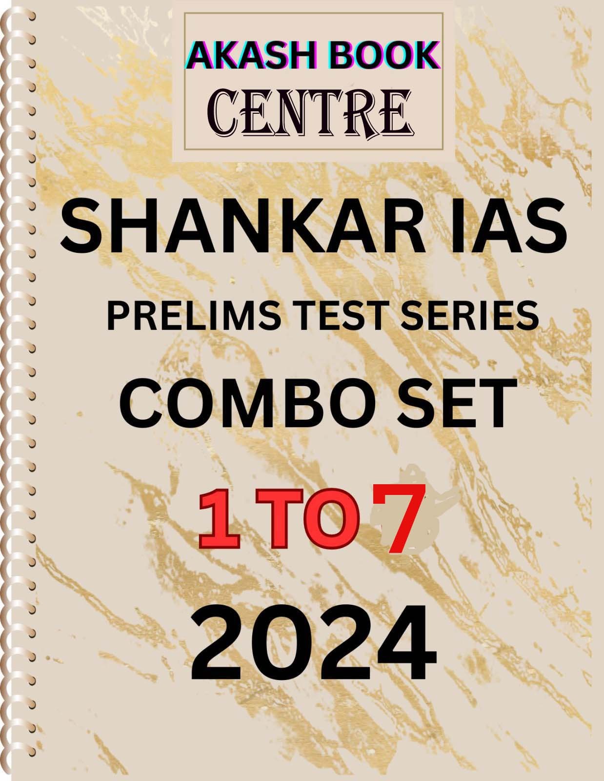 Manufacturer, Exporter, Importer, Supplier, Wholesaler, Retailer, Trader of Shankar IAS Prelims Test Series Test-01 se 10Combo Set English Medium (Black & White) in New Delhi, Delhi, India.