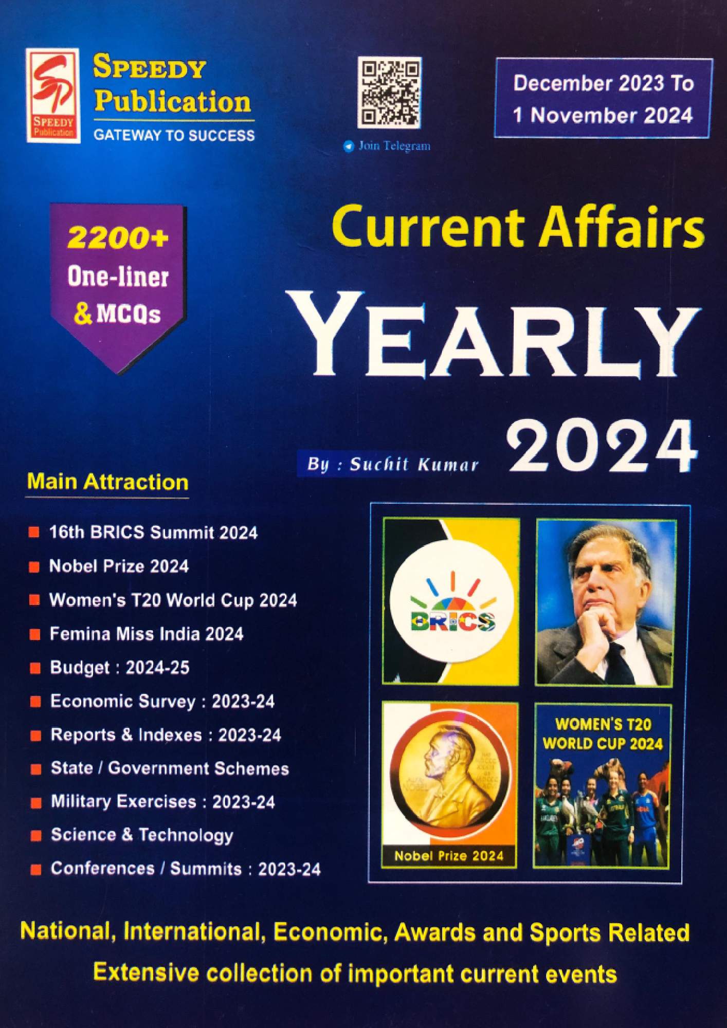 Manufacturer, Exporter, Importer, Supplier, Wholesaler, Retailer, Trader of SPEEDY CURRENT AFFAIRS YEARLY December 2023 to 1 November 2024 | [ ENGLISH ] in New Delhi, Delhi, India.