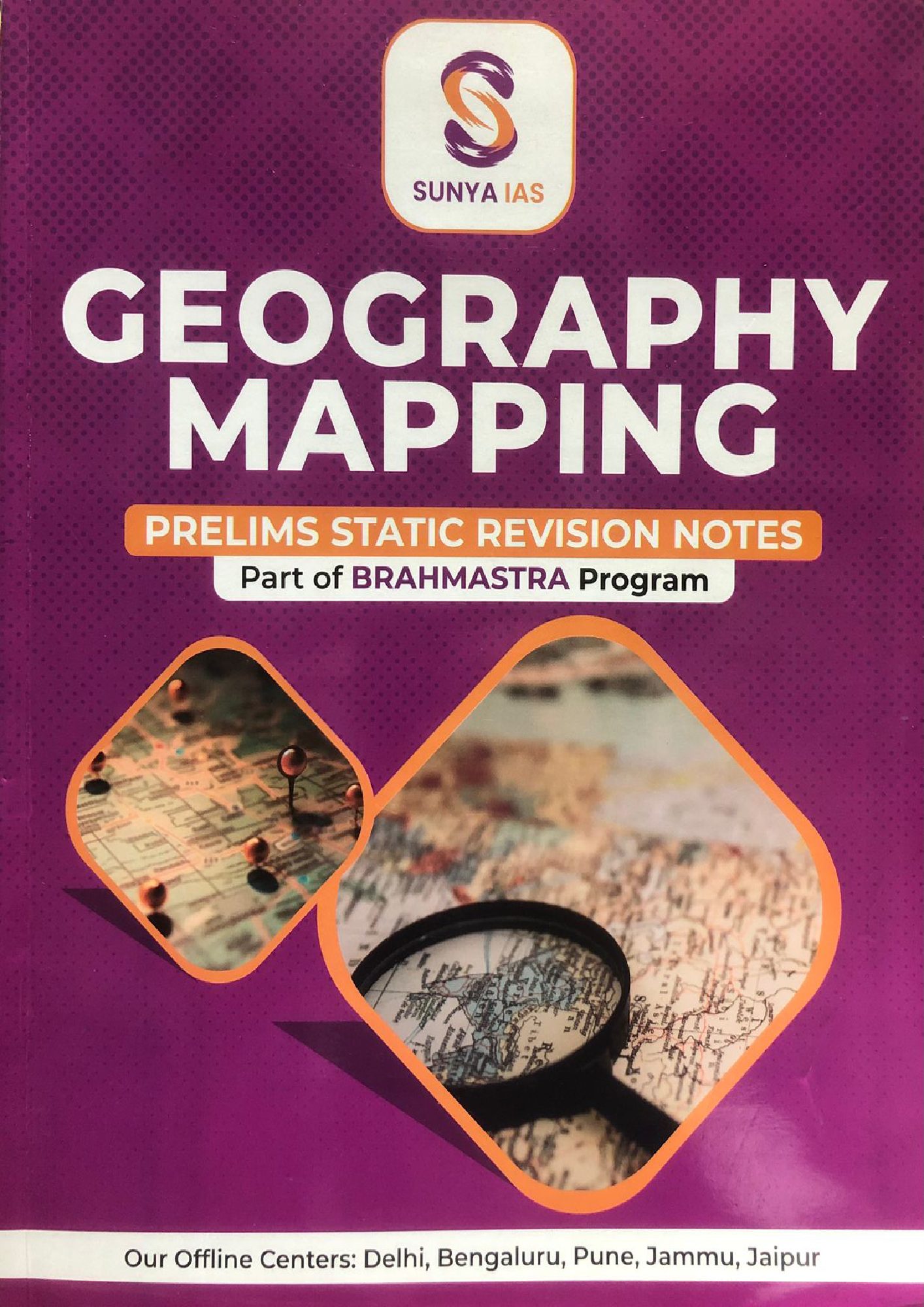 Manufacturer, Exporter, Importer, Supplier, Wholesaler, Retailer, Trader of SUNYA IAS Geography Mapping Prelims Static Revision Notes | Part Of BRAHMASTRA Program in New Delhi, Delhi, India.