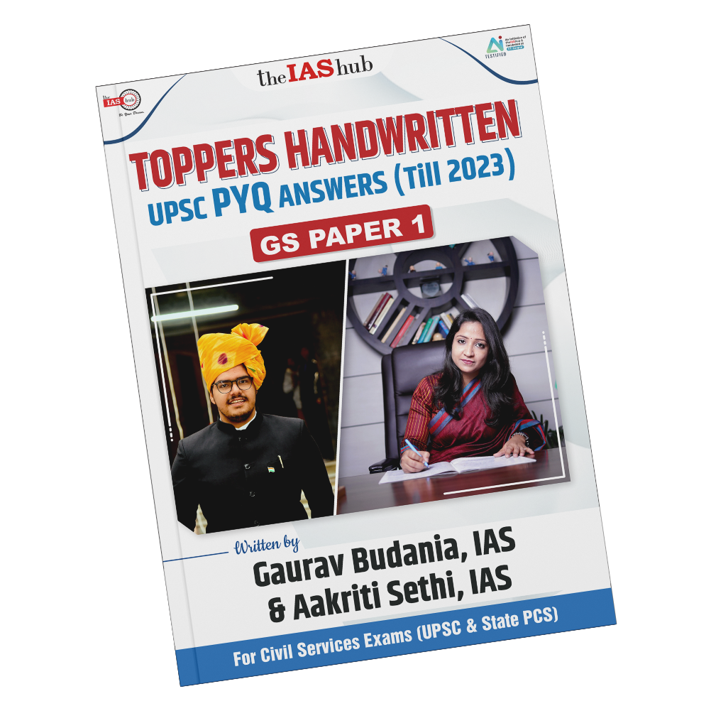 Manufacturer, Exporter, Importer, Supplier, Wholesaler, Retailer, Trader of The Ias Hub Gaurav Budania, Ias & Ankriti Sethi Ias Toppers Handwritten UPSC PYQ Answers Till 2022 GS Paper 1 Original Book in New Delhi, Delhi, India.