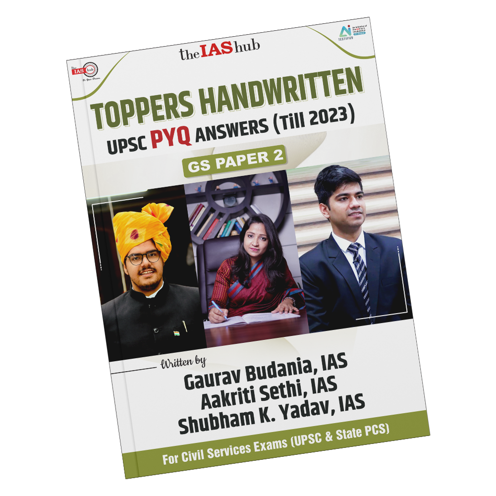 Manufacturer, Exporter, Importer, Supplier, Wholesaler, Retailer, Trader of The Ias Hub Gaurav Budania, Ias & Ankriti Sethi Ias Toppers Handwritten UPSC PYQ Answers Till 2022 GS Paper 2 Original Book in New Delhi, Delhi, India.