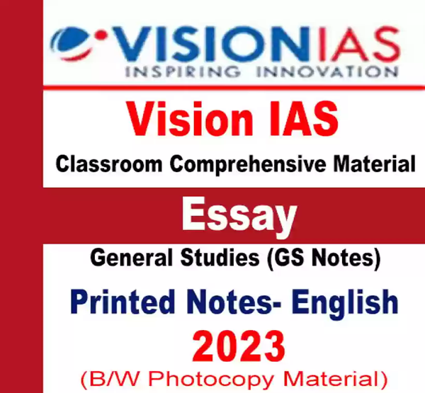 Manufacturer, Exporter, Importer, Supplier, Wholesaler, Retailer, Trader of Vision IAS Essay in New Delhi, Delhi, India.