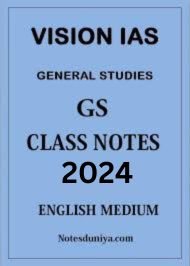 Manufacturer, Exporter, Importer, Supplier, Wholesaler, Retailer, Trader of VISION IAS G.S. CLASS NOTES in New Delhi, Delhi, India.