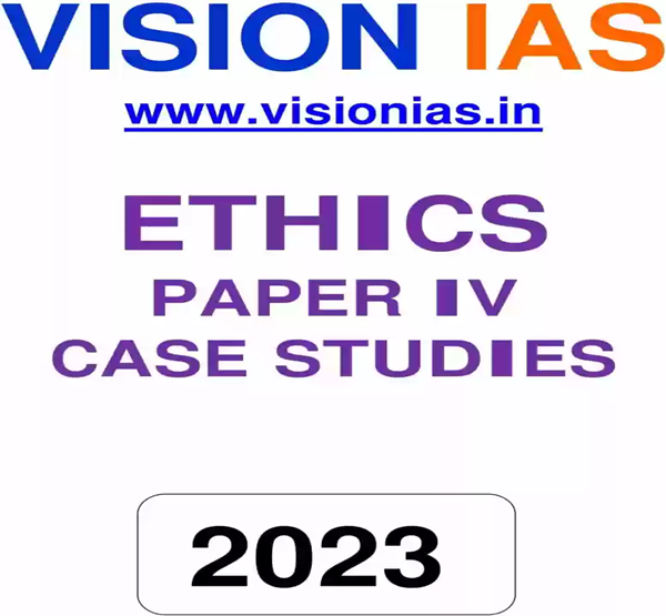 Manufacturer, Exporter, Importer, Supplier, Wholesaler, Retailer, Trader of Vision IAS PAPER IV ETHICS  CASE STUDIES in New Delhi, Delhi, India.