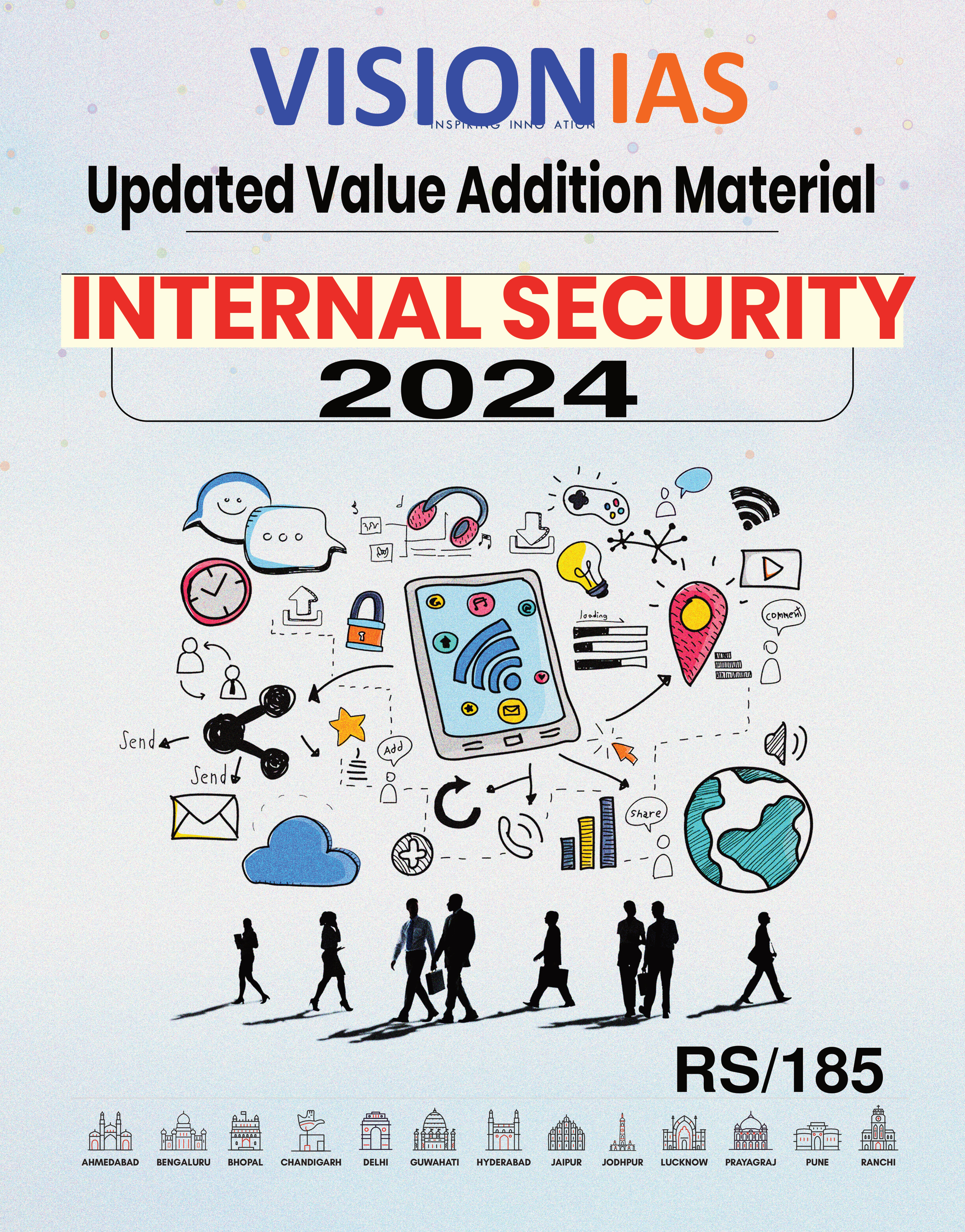 Manufacturer, Exporter, Importer, Supplier, Wholesaler, Retailer, Trader of Vision IAS Updated Value Addition Material 2024 (Internal Security) Printed Notes English Medium Photocopy 2024 in New Delhi, Delhi, India.