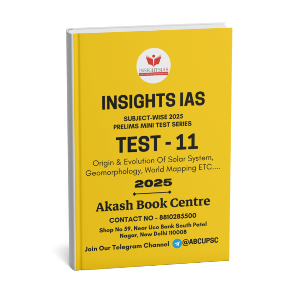 Insights IAS ( COMBO ) UPSC Prelims Test – 1 To 31 | English | B&W