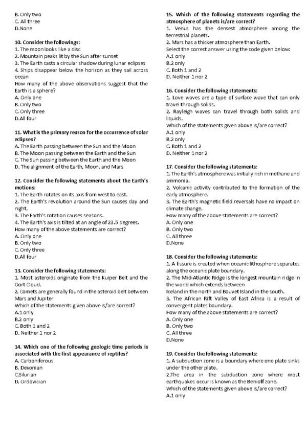 INSIGHTS IAS UPSC Prelims Mini Test Series  Test - 11 English 2025 / B&W - Image 3