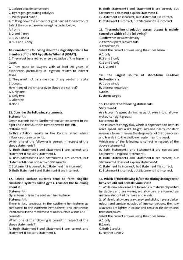 INSIGHTS IAS UPSC Prelims Mini Test Series  Test - 12 English 2025 / B&W - Image 2
