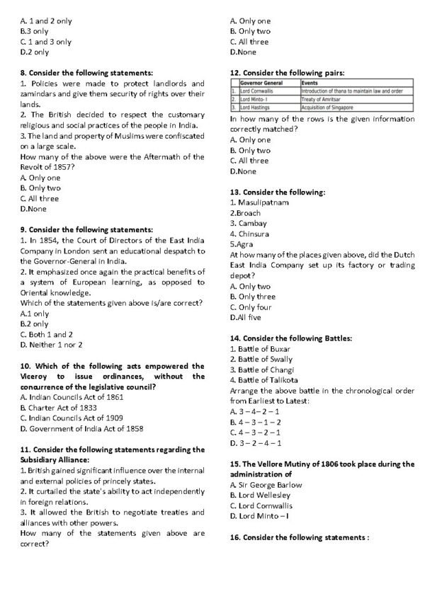 INSIGHTS IAS UPSC Prelims Mini Test Series  Test - 15 English 2025 | B&W - Image 2