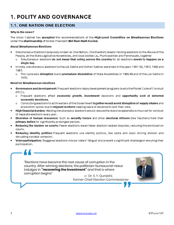 Vision  IAS Monthly Current Affairs September English 2024 | B&W - Image 3