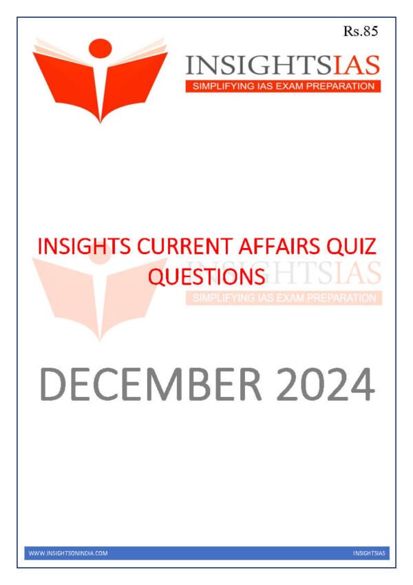 Insights IAS (Current Affairs Quiz Questions) [December] 2025 |B&W - Image 4