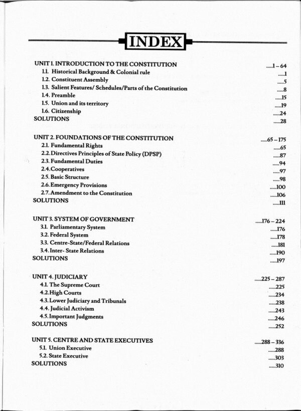 Forum IAS UPSC Prelims Toolkit Practice Indian Polity & Governance l 2024 English | B&W - Image 2