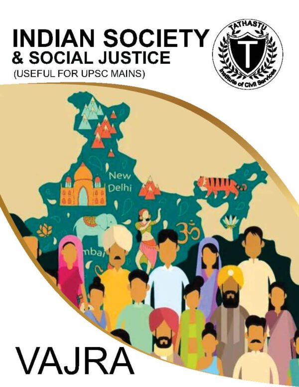 Tathastu Indian Society & Social Justice  ( Useful For UPSC Mains ) 2025 |B&W - Image 2