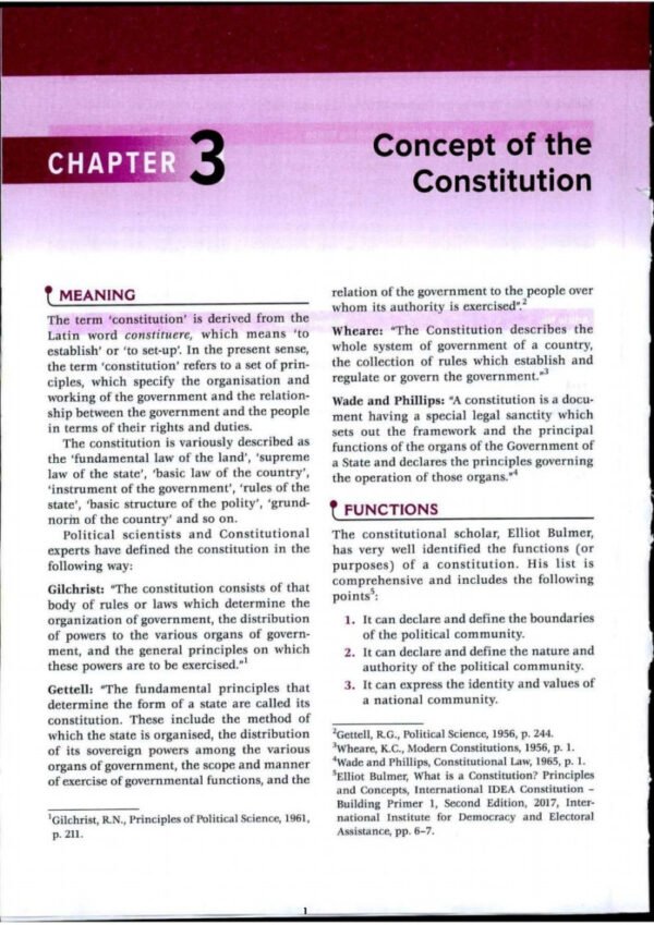 7th ED Polity (M.Laxmikant) Added Chapters |B&W - Image 3
