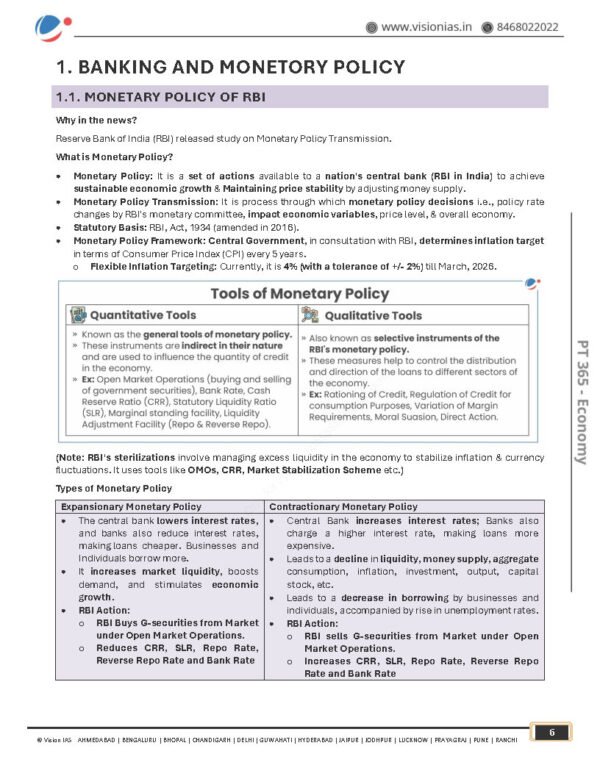 Vision IAS ( Economics ) [ April 2024 to October 2024 (PT 365)] |B&W| - Image 4