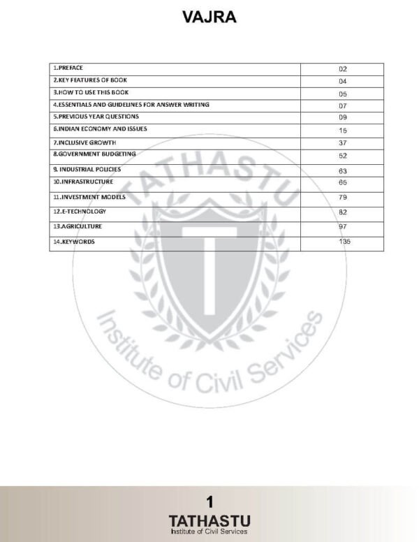 Tathastu Economy & Agriculture ( Useful For UPSC Mains ) | English | B&W - Image 3