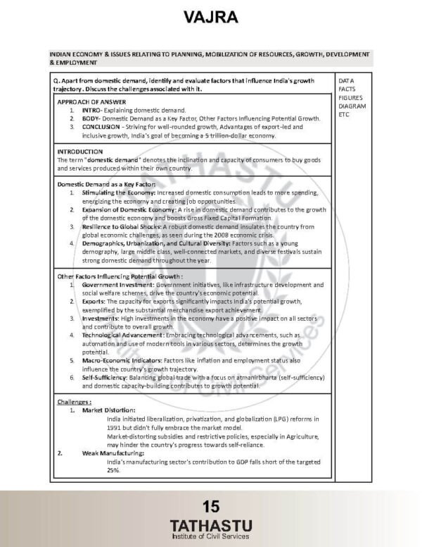 Tathastu Economy & Agriculture ( Useful For UPSC Mains ) | English | B&W - Image 4