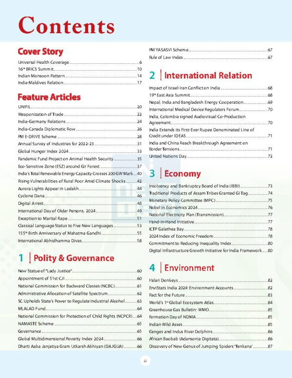 Next IAS Monthly Current Affairs November English 2024 | B&W - Image 3