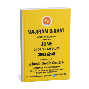 Vajiram & Ravi Current Affairs June 2024 English | B&W