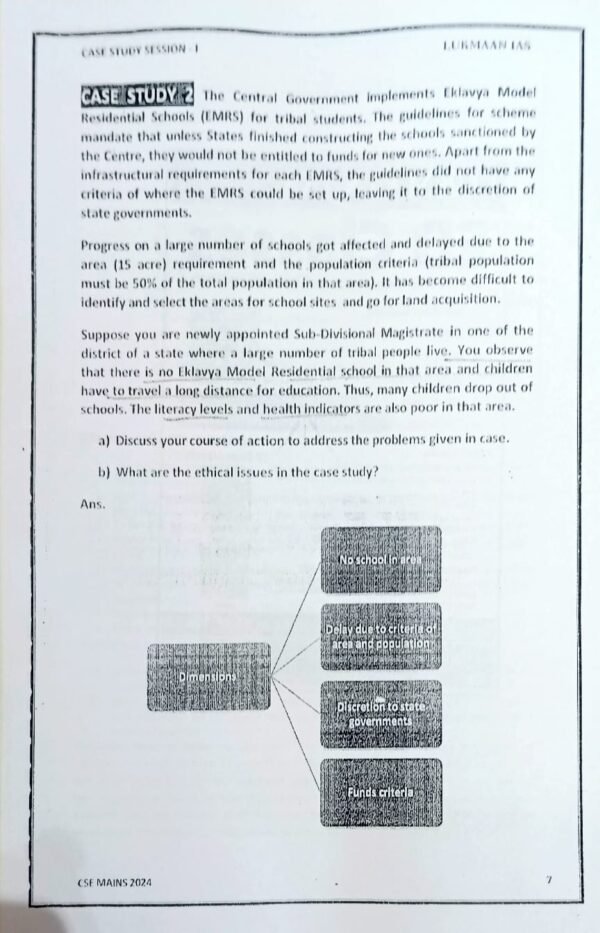 Lukmaan IAS (CSE Mains 2024-25) Case Study |B&W| - Image 2