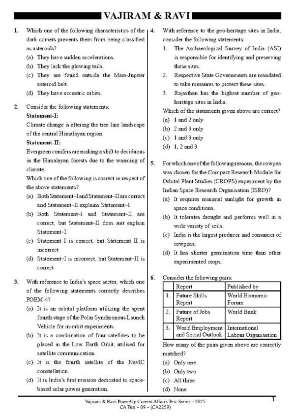 Vajiram & Ravi ( CA Test - 09 [ CA2259 ] PowerUp CA Month of Dec Covered 2024 ) | English | B&W - Image 3