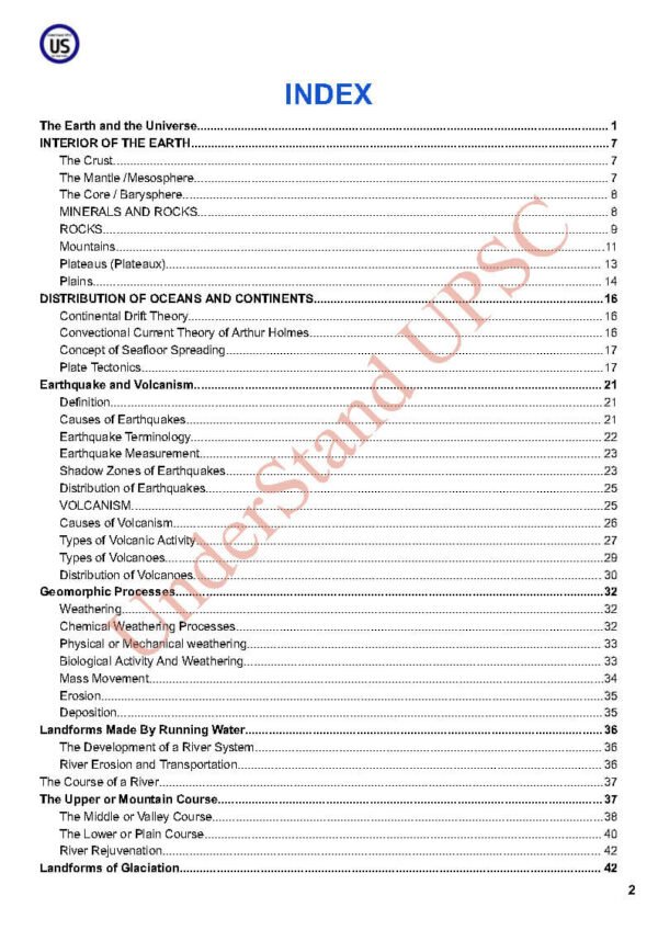 Understand UPSC ( Geography Pre Vail - Blue Book Part - I ) | English | B&W - Image 3