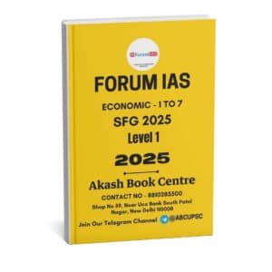 Forum IAS SFG ( Level 1 - Economic - 1 to 7 ) | English | B&W