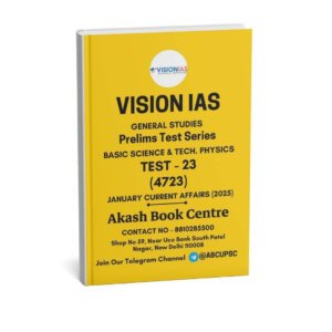 Vision IAS ( Prelims Test Series - Basic Science & Tech. Physics ) | English | B&W