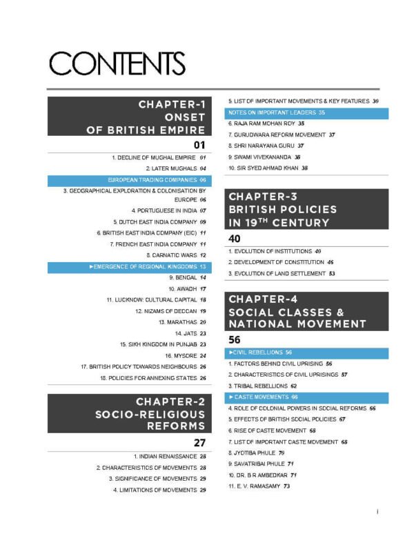 Rau's IAS Mains Exam ( Compass Of Modern History ) Foundation Study Material UPSC Civil Services | English | B&W - Image 4