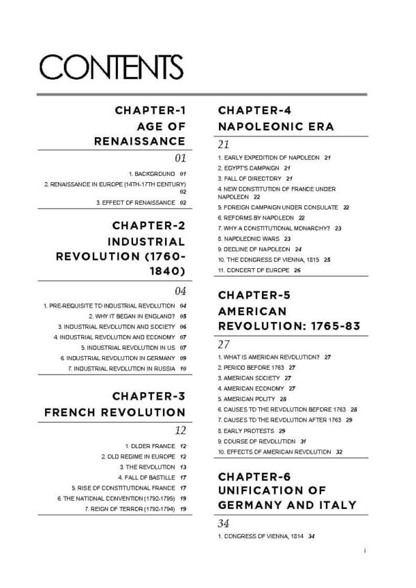 Rau's IAS Mains Exam ( Compass Of World History) Foundation Study Material UPSC Civil Services | English | B&W - Image 3