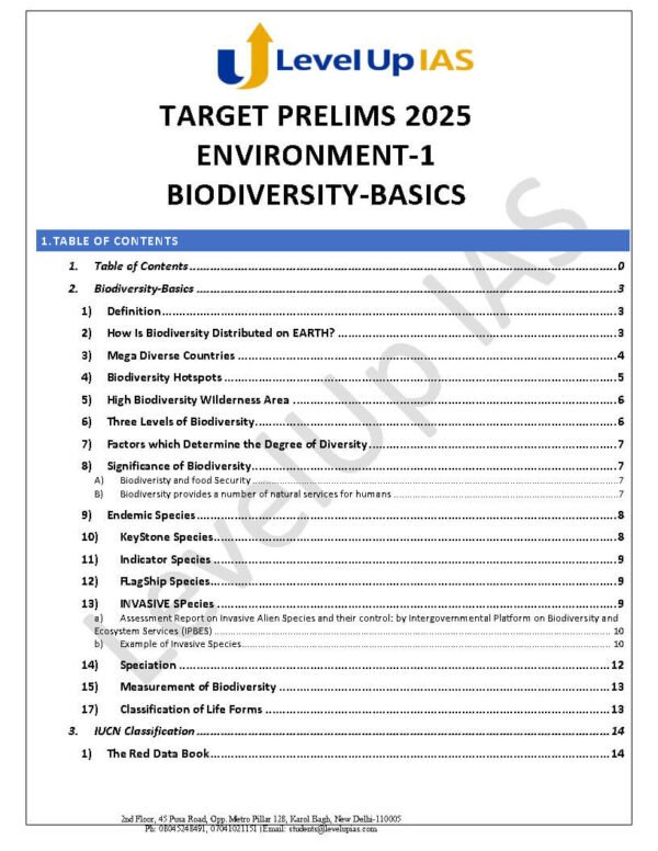 Level Up IAS Complete Environment Module ( Class handouts ) English | B&W - Image 3