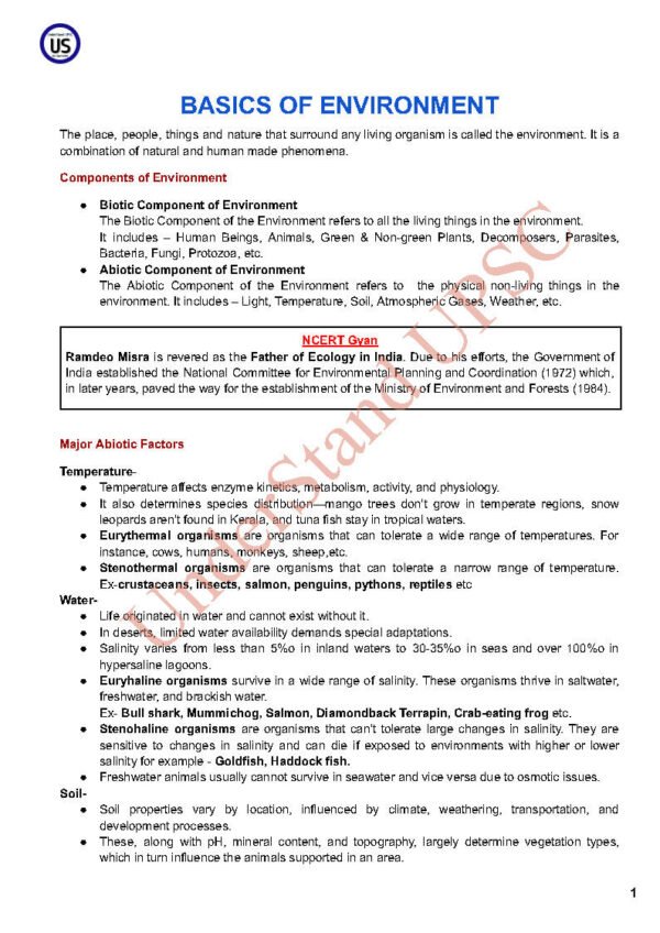 Understand UPSC Environment Pre - Vail Blue Book - 1 To 2 | English | B&W - Image 4