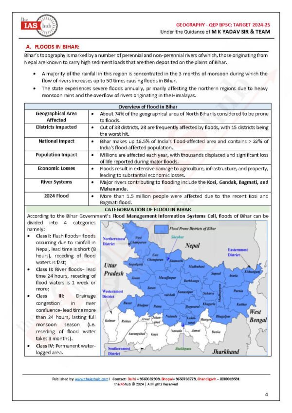 TheIASHub QEP BPSC : Target 2024-2025, (Geography Part 1C) Mains By Mk Yadav & Divya Ma'am | English | B&W - Image 5