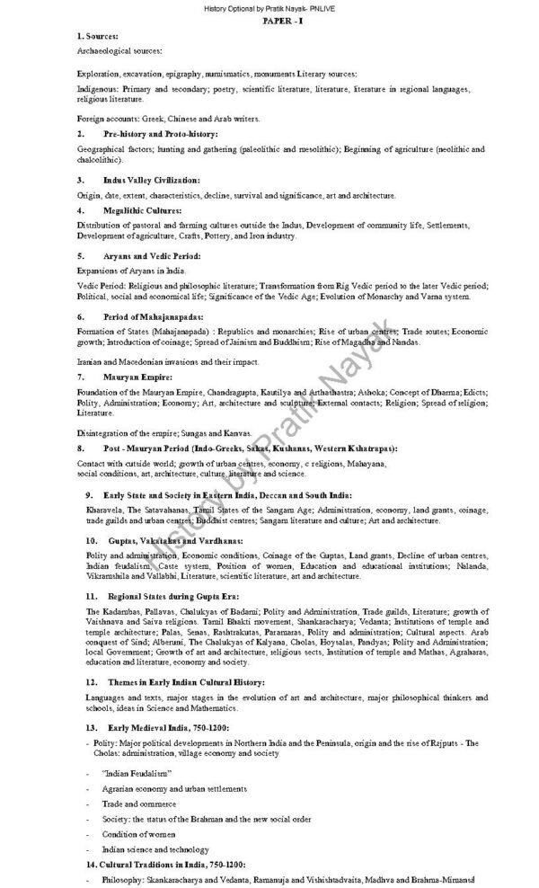 History Optional By Pratik Nayak | English | B&W - Image 2