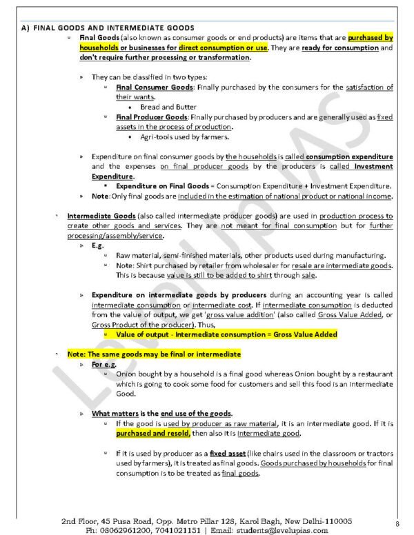 Level Up IAS Complete Economy Module ( Class handouts ) English | B&W - Image 4