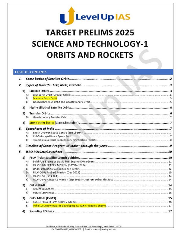 Level Up IAS Complete Science & Technology Module ( Class handouts ) English | B&W - Image 3