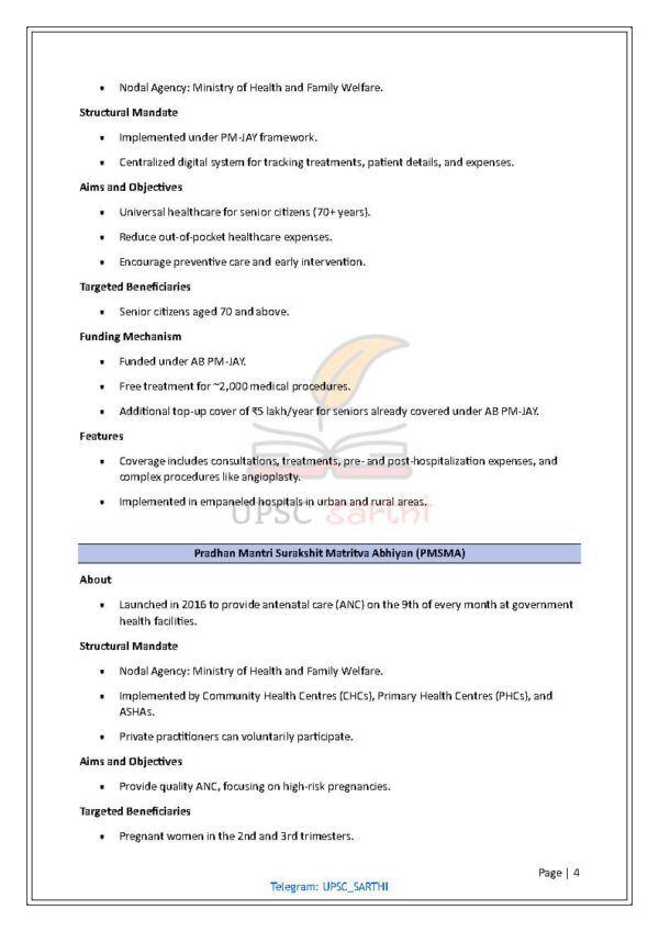 UPSC Sarrthi Prelims Revision Schemes | English | B&W - Image 4