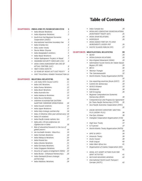 Study IQ Success In Prelims 2025 | International Relations | English | B&W - Image 3