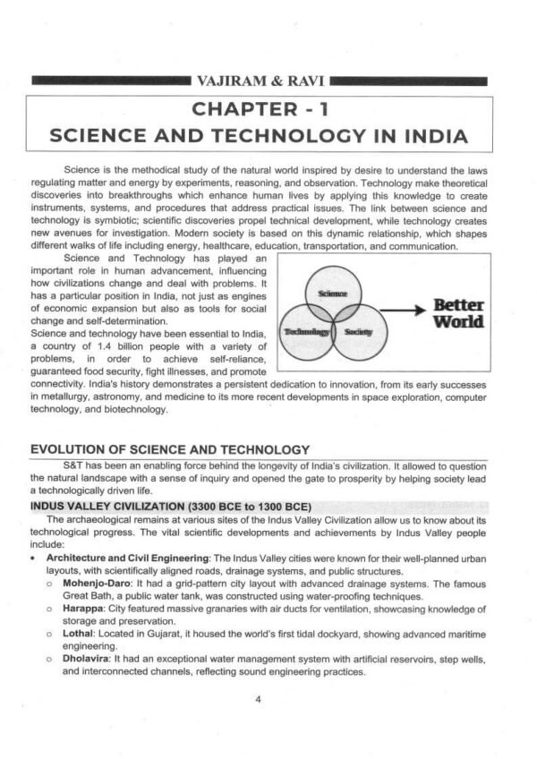 Vajiram & Ravi ( Institute Of IAS Examination { Book - 16 Science & Technology } ) | English | B&W - Image 4