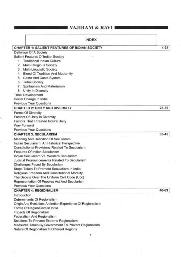 Vajiram & Ravi ( Institute Of IAS Examination { Book - 17 Social Issues } ) | English | B&W - Image 3