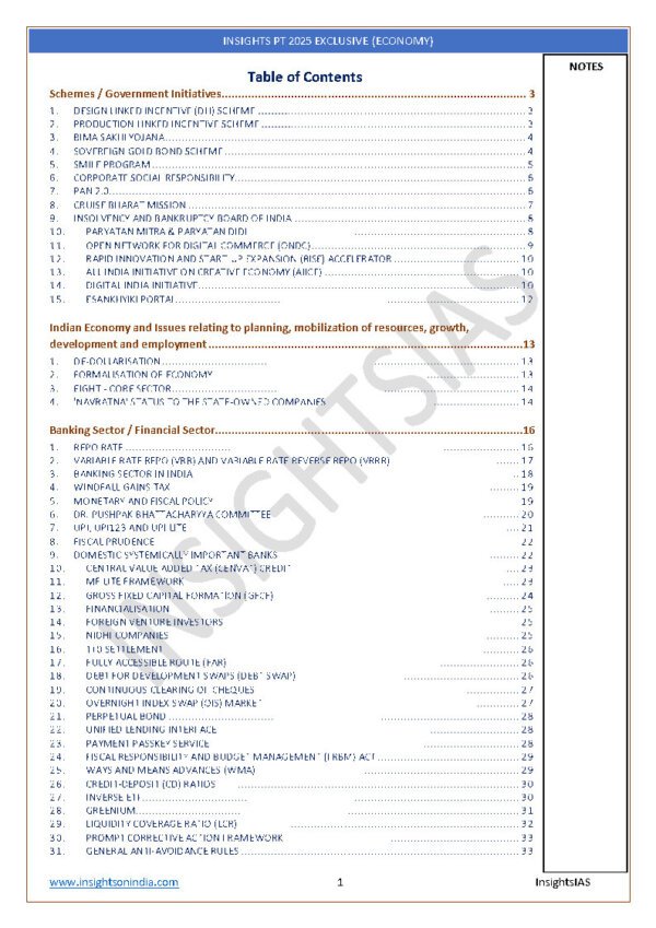 INSIGHTIAS ( {INSIGHT PT 2025} Economy Current Affair ) June 24-Dec 24 | English | B&W - Image 3