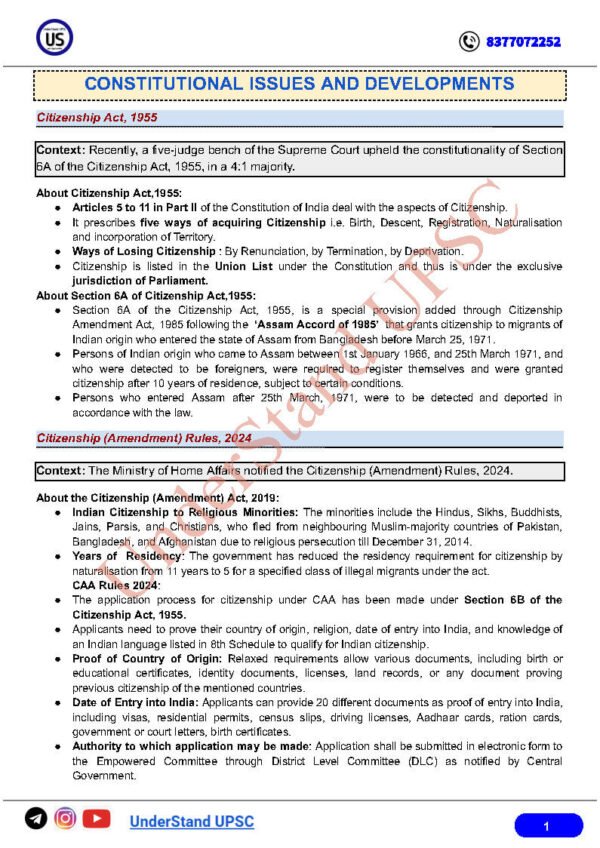 Understand UPSC Us Pre-Vail ( Polity ) Focus Prelims 2025 | English | B&W - Image 4