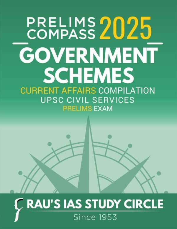 Rau'S IAS Prelims & Mains Exam ( Compass of Government Schemes ) | English | B&W - Image 2