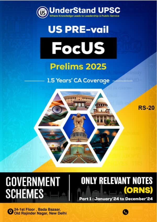 Understand UPSC ( Govt. Schemes { Focus Prelims 2025 } Only Relevant Notes ) | English | B&W - Image 2